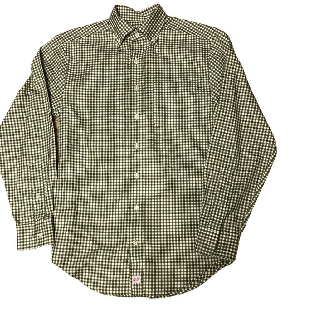 VINEYARD VINES CHECK CLASSIC FIT MURRAY SHIRT XS‎